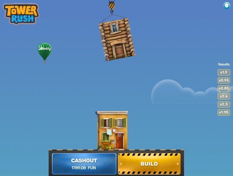 Tower Rush gameplay screenshot